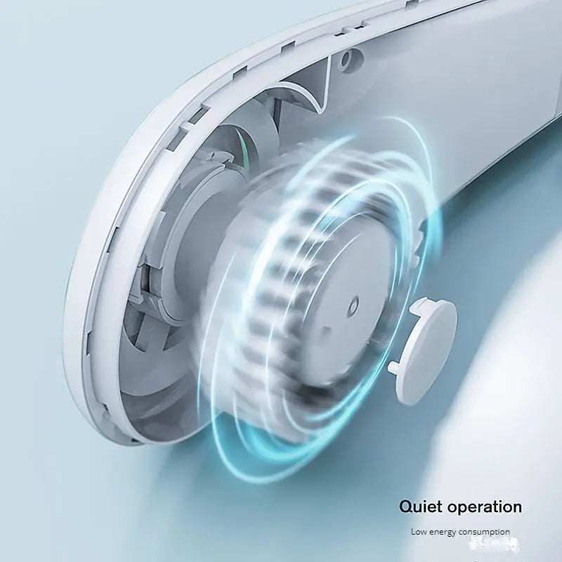 FrostAir™ AeroGlow | Premium Bladeless Wearable Neck Fan 1200mAh Battery Life